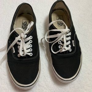 vans men shoes black size 9